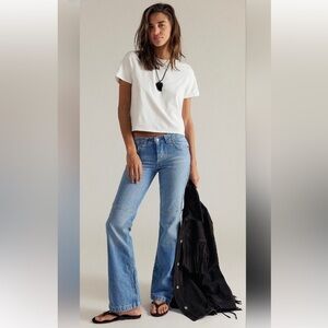 NWT Free People We the Free Flora Low Rise Jeans size 28 - originally $128
